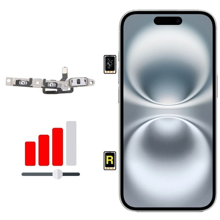 Cambiar Botón de Volumen iPhone 16