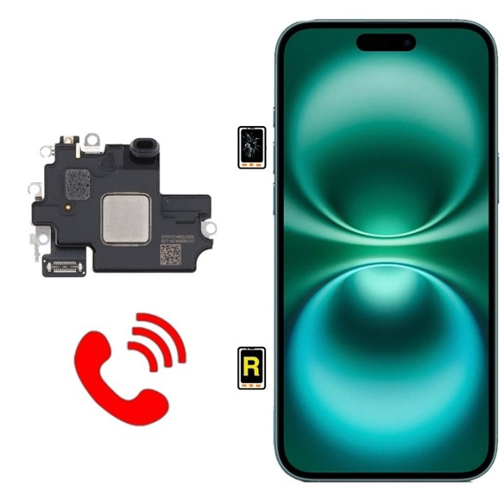 Cambiar Auricular de Llamada iPhone 16 Plus