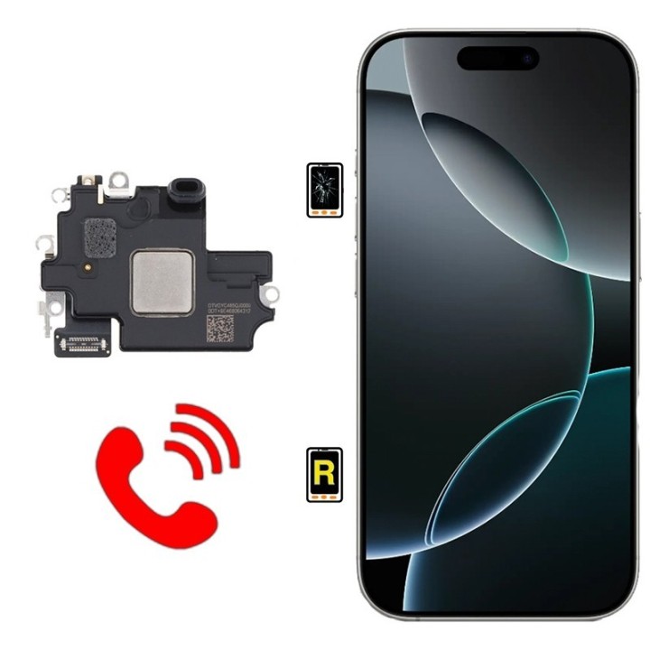 Cambiar Auricular de Llamada iPhone 16 Pro