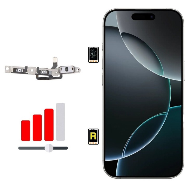 Cambiar Botón de Volumen iPhone 16 Pro