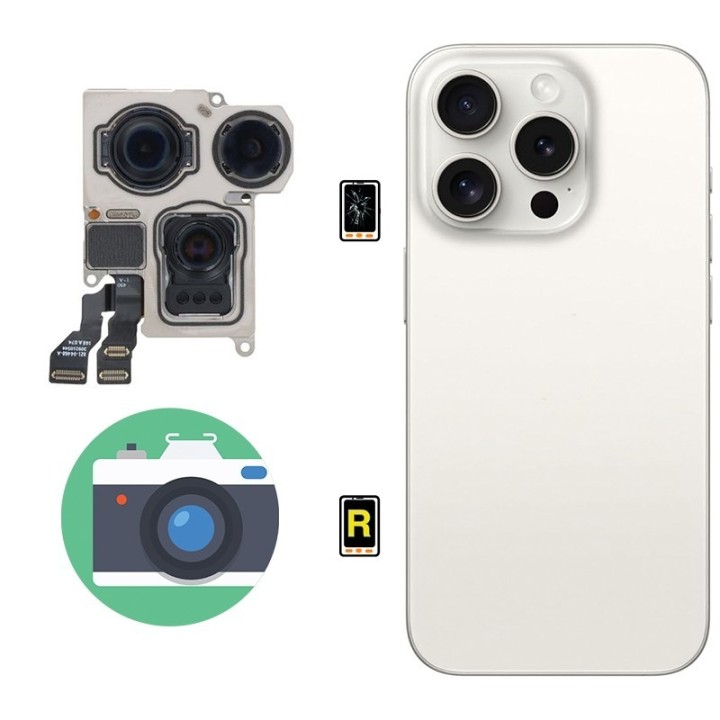 Cambiar Cámara Trasera iPhone 16 Pro Max