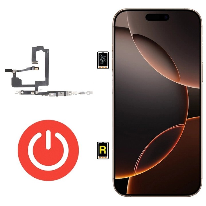 Cambiar Botón de Encendido iPhone 16 Pro Max