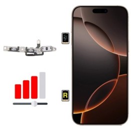 Cambiar Botón de Volumen iPhone 16 Pro Max