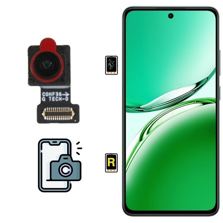 Cambiar Cámara Frontal Oppo Reno 12 F en Madrid