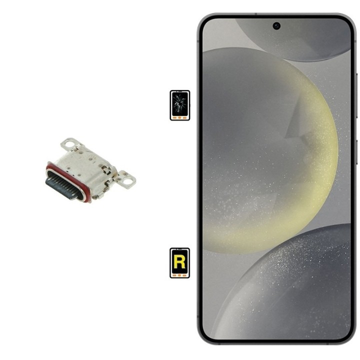 Cambiar Conector de Carga Samsung Galaxy S24 FE | ReparacionMovil ®