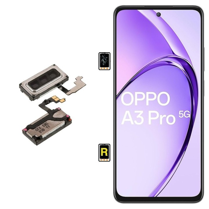 Cambiar Auricular de Llamada Oppo A3 Pro en Madrid