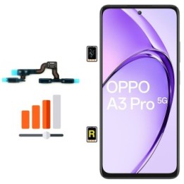 Cambiar Botón de Volumen Oppo A3 Pro en Madrid