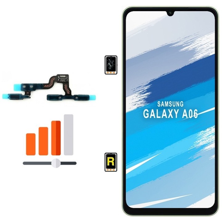 Cambiar Botón de Volumen Samsung Galaxy A06 | ReparacionMovil ®