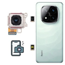 Cambiar Cámara Trasera Xiaomi Redmi Note 14 Pro Plus en Madrid