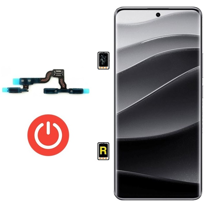 Cambiar Botón de Encendido Xiaomi Redmi Note 14 Pro Plus en Madrid