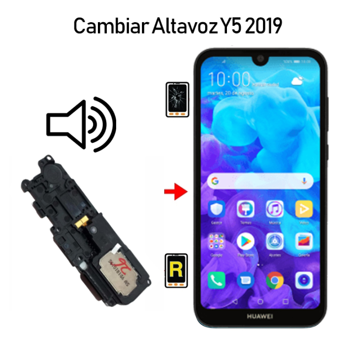 Cambiar Altavoz De Música Huawei Y5 2019