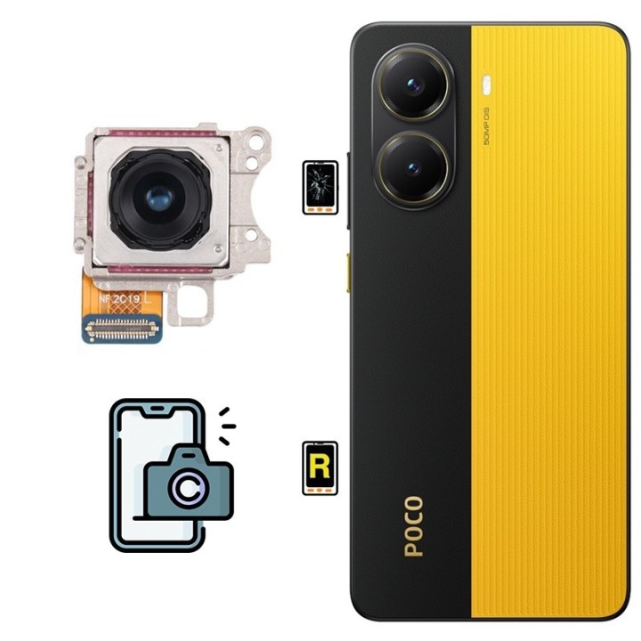 Cambiar Cámara Trasera Xiaomi Poco X7 Pro Madrid
