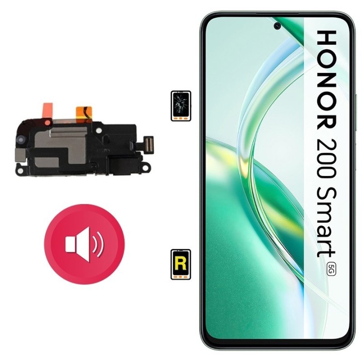 Cambiar Altavoz de Música Honor 200 Smart