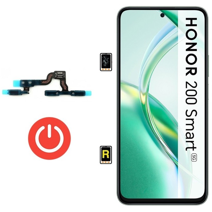 Cambiar Botón de Encendido Honor 200 Smart Madrid