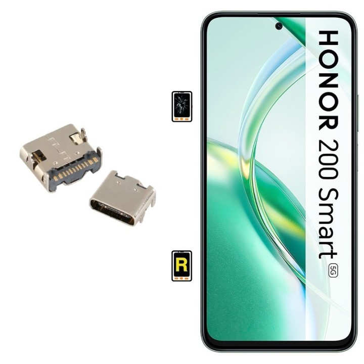 Cambiar Conector de Carga Honor 200 Smart
