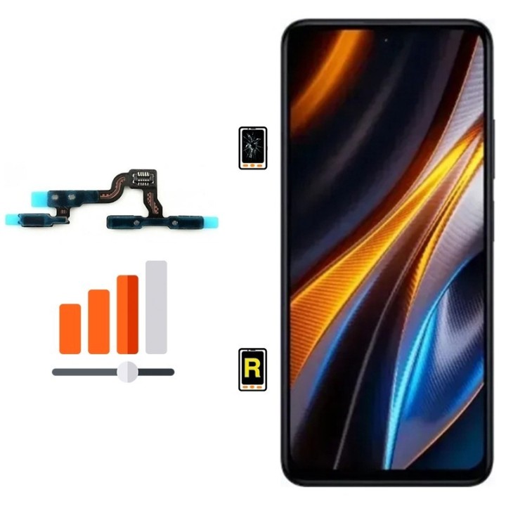 Cambiar Botón de Volumen Xiaomi Poco M7 Madrid