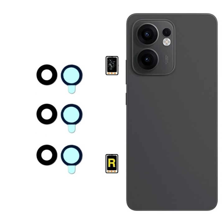 Cambiar Cristal Cámara Trasera Oppo Reno 13 F 5G en Madrid