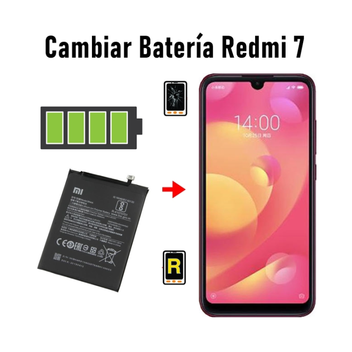 Cambiar Batería Original Redmi 7 BN46