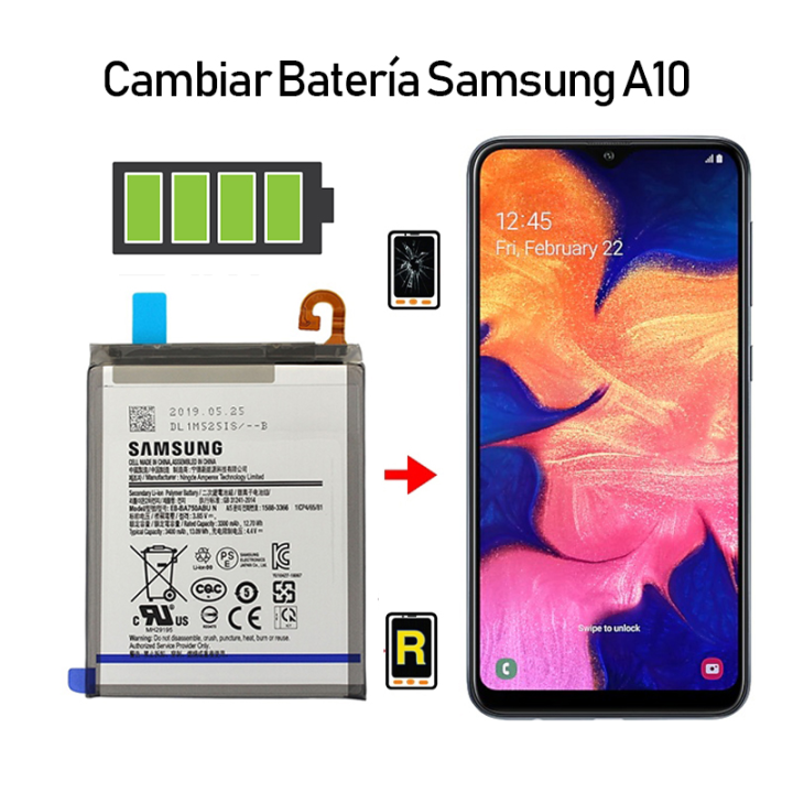 Cambiar Batería Samsung Galaxy A10