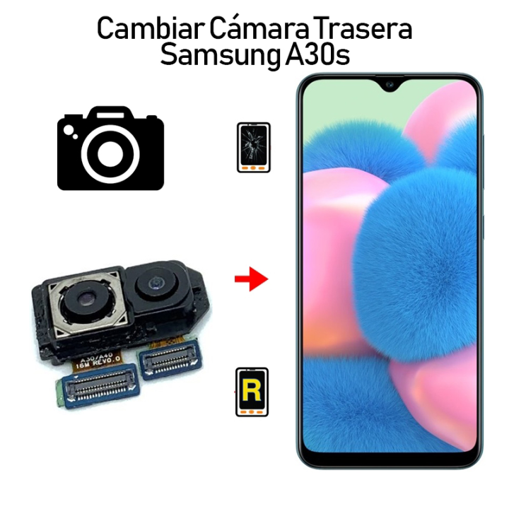 Cambiar Cámara Trasera Samsung Galaxy A30S