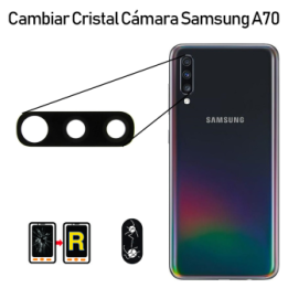 Cambiar Cristal Cámara Trasera Samsung Galaxy A70 SM-A705F