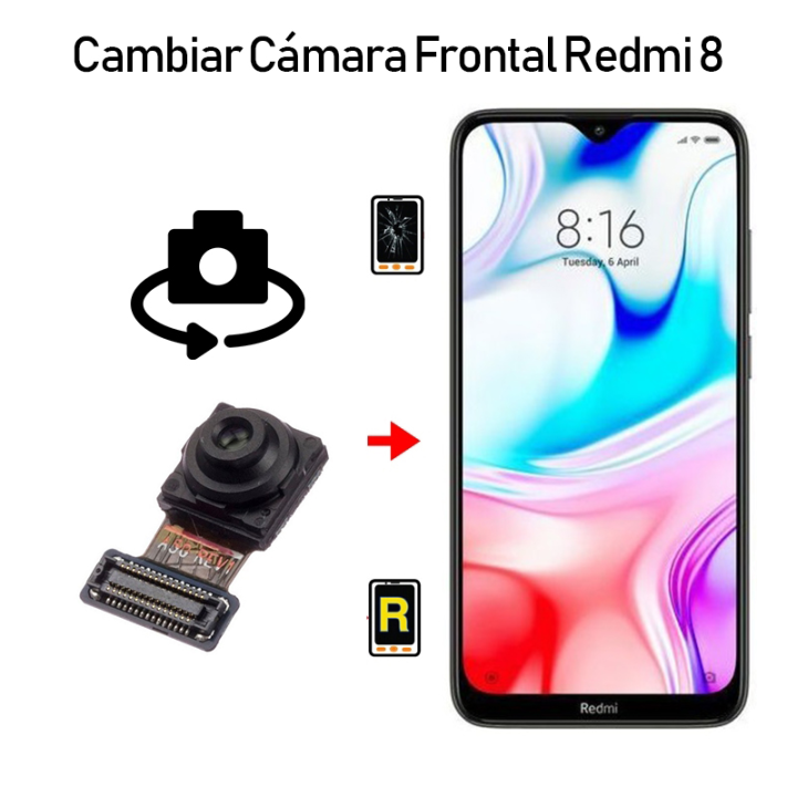 Cambiar Cámara Frontal Redmi 8