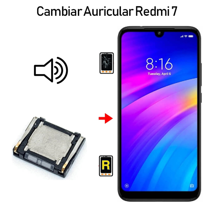 Cambiar Auricular De Llamada Redmi 7