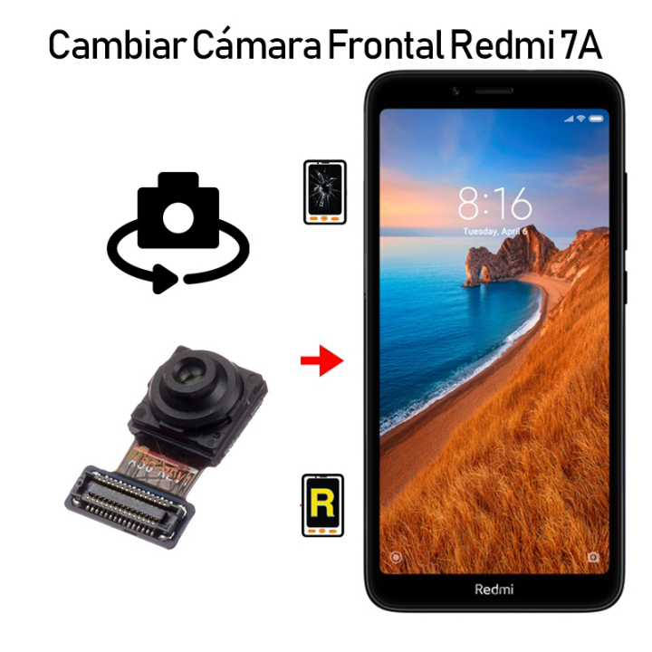 Cambiar Cámara Frontal Redmi 7A