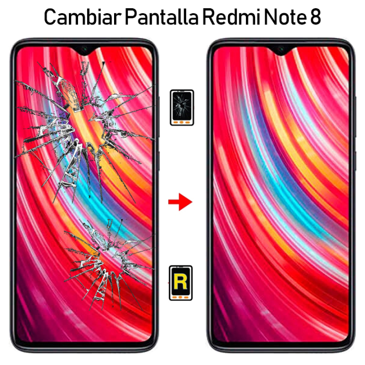 Cambiar Pantalla Redmi Note 8 M1908C3JG