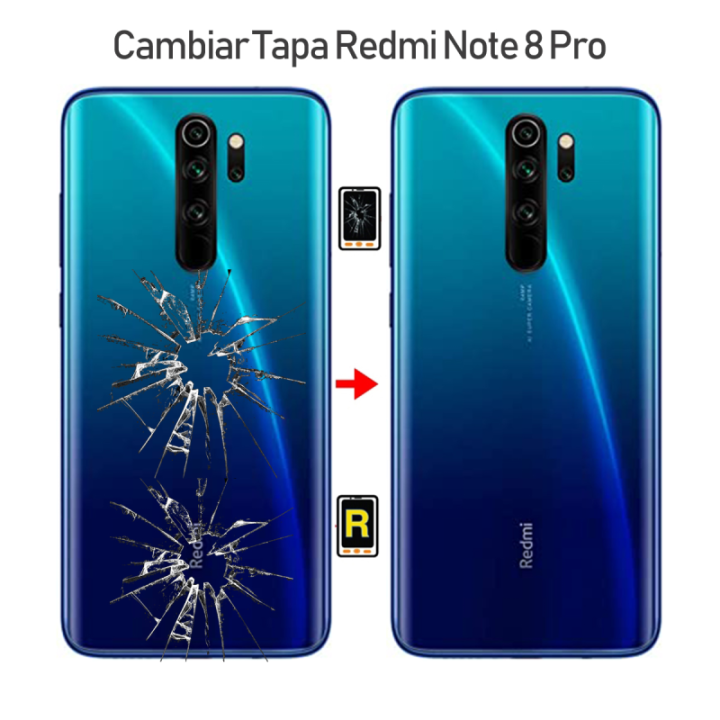 Cambiar Tapa Redmi Note 8 Pro