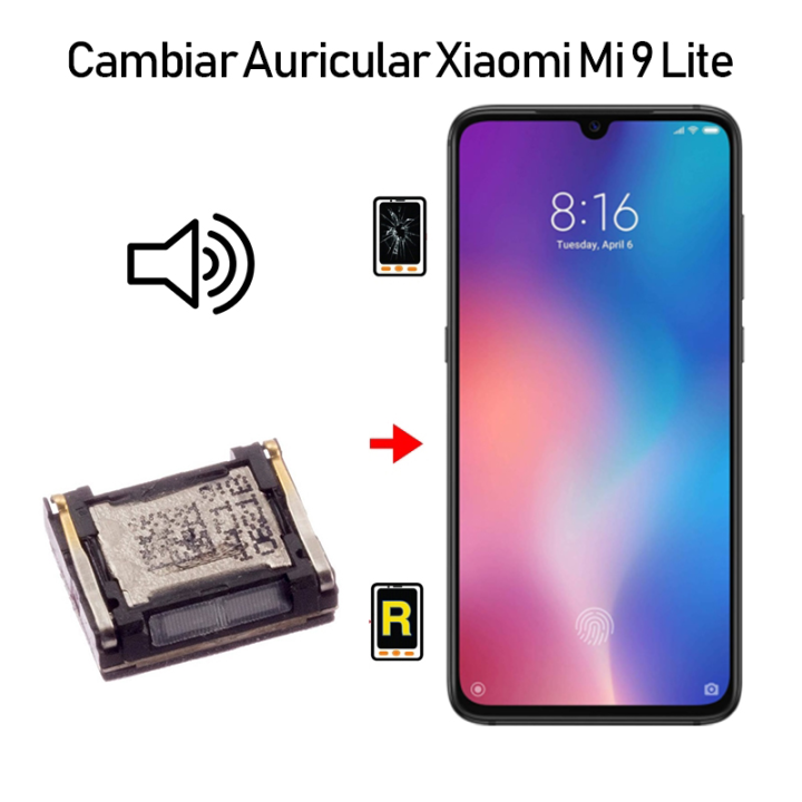 Cambiar Auricular De Llamada Mi 9 Lite