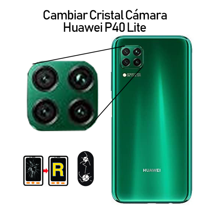 Cambiar Cristal Cámara Trasera Huawei P40 Lite