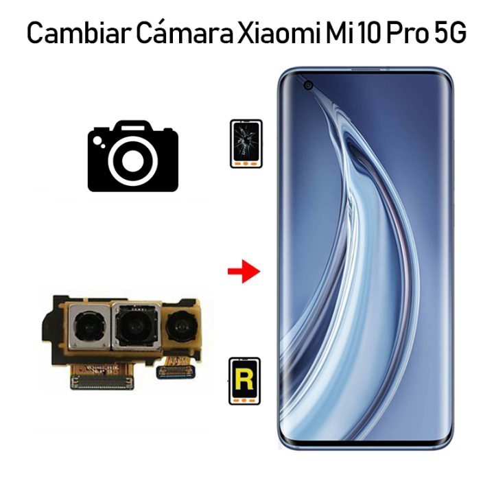 Cambiar Cámara Trasera Xiaomi Mi 10 Pro 5G