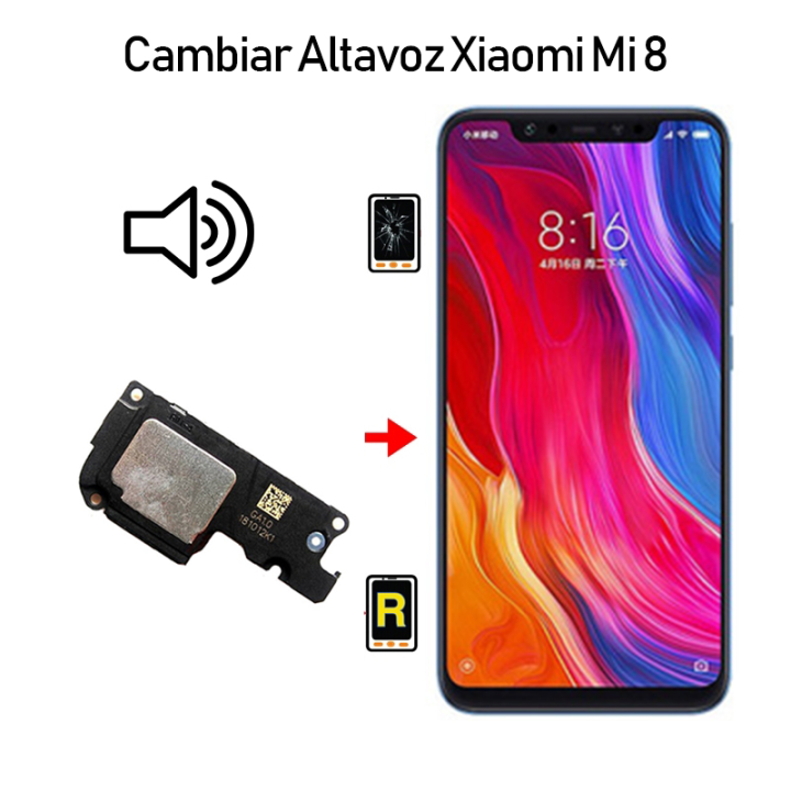 Cambiar Altavoz De Música Xiaomi Mi 8