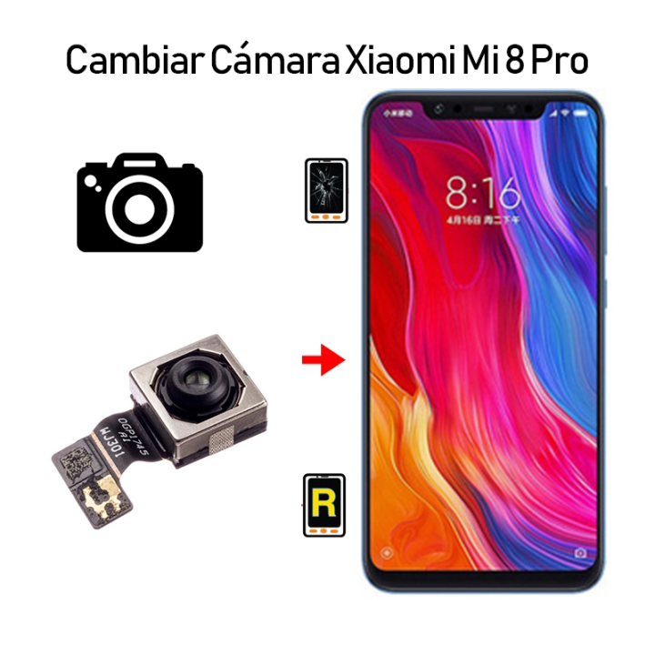Cambiar Cámara Trasera Xiaomi Mi 8 Pro