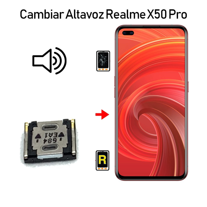 Cambiar Altavoz De Música Realme X50 Pro