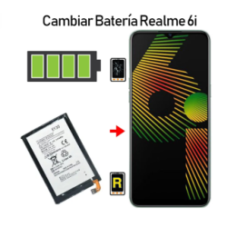 Cambiar Batería Realme 6i