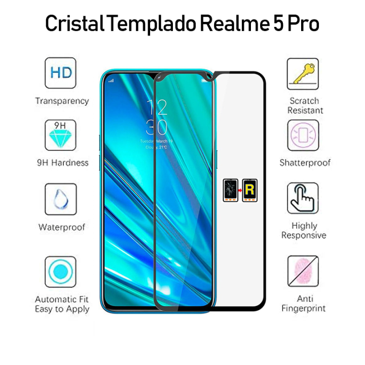 Protector De Pantalla Hidrogel Para Realme 5 Pro