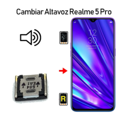 Cambiar Altavoz De Música Realme 5 Pro