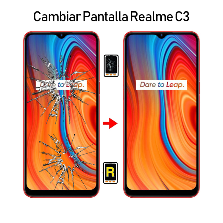 Cambiar Pantalla Realme C3