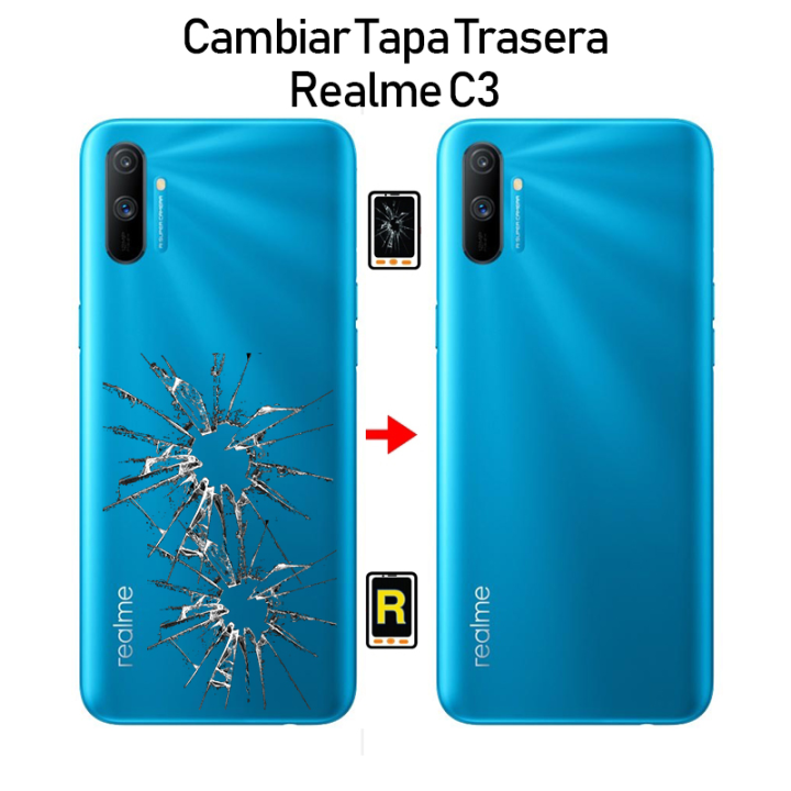 Cambiar Tapa Trasera Realme C3