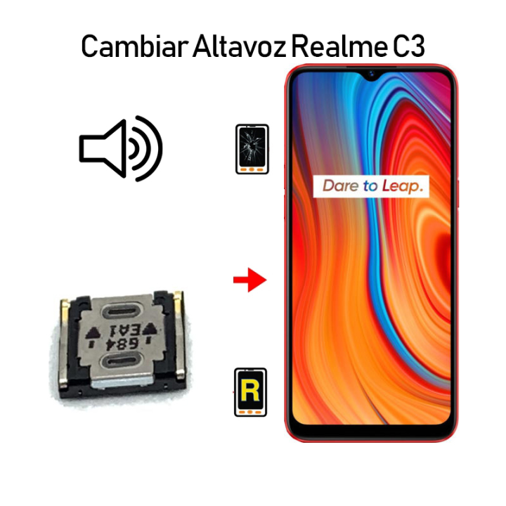 Cambiar Altavoz De Música Realme C3