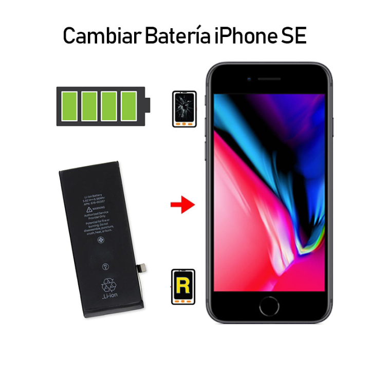 Cambiar Batería iPhone SE 2020