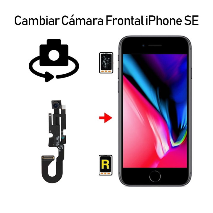 Cambiar Cámara Frontal iPhone SE 2020