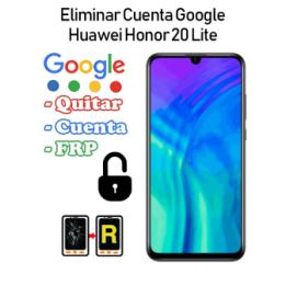 Eliminar Cuenta Google Honor 20 Lite