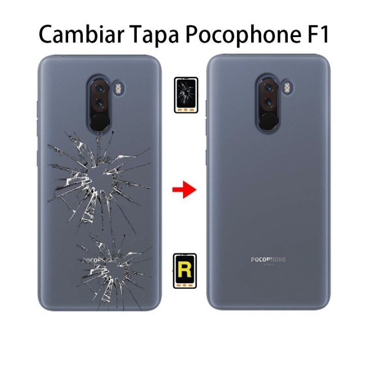 Cambiar Tapa Trasera Pocophone F1