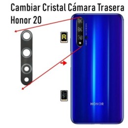 Cambiar Cristal Cámara Trasera Honor 20