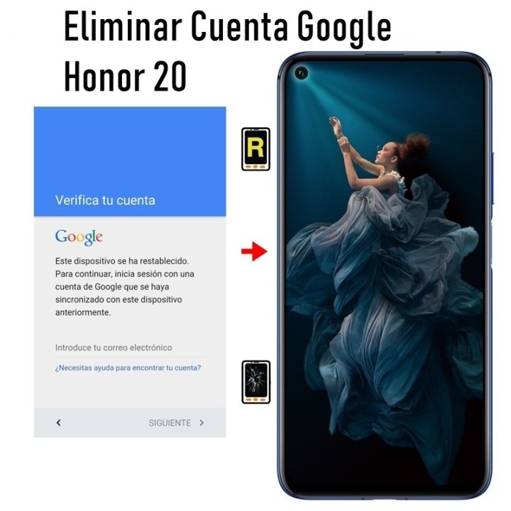 Eliminar Cuenta Google Huawei Nova 5T