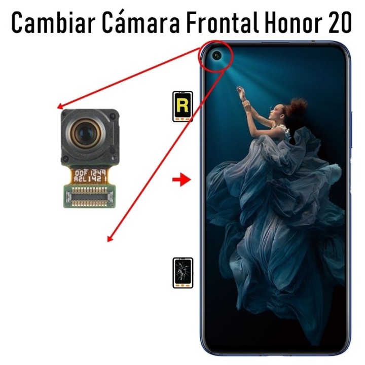 Cambiar Cámara Frontal Huawei Nova 5T