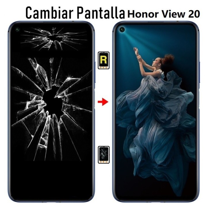 Cambiar Pantalla Honor View 20
